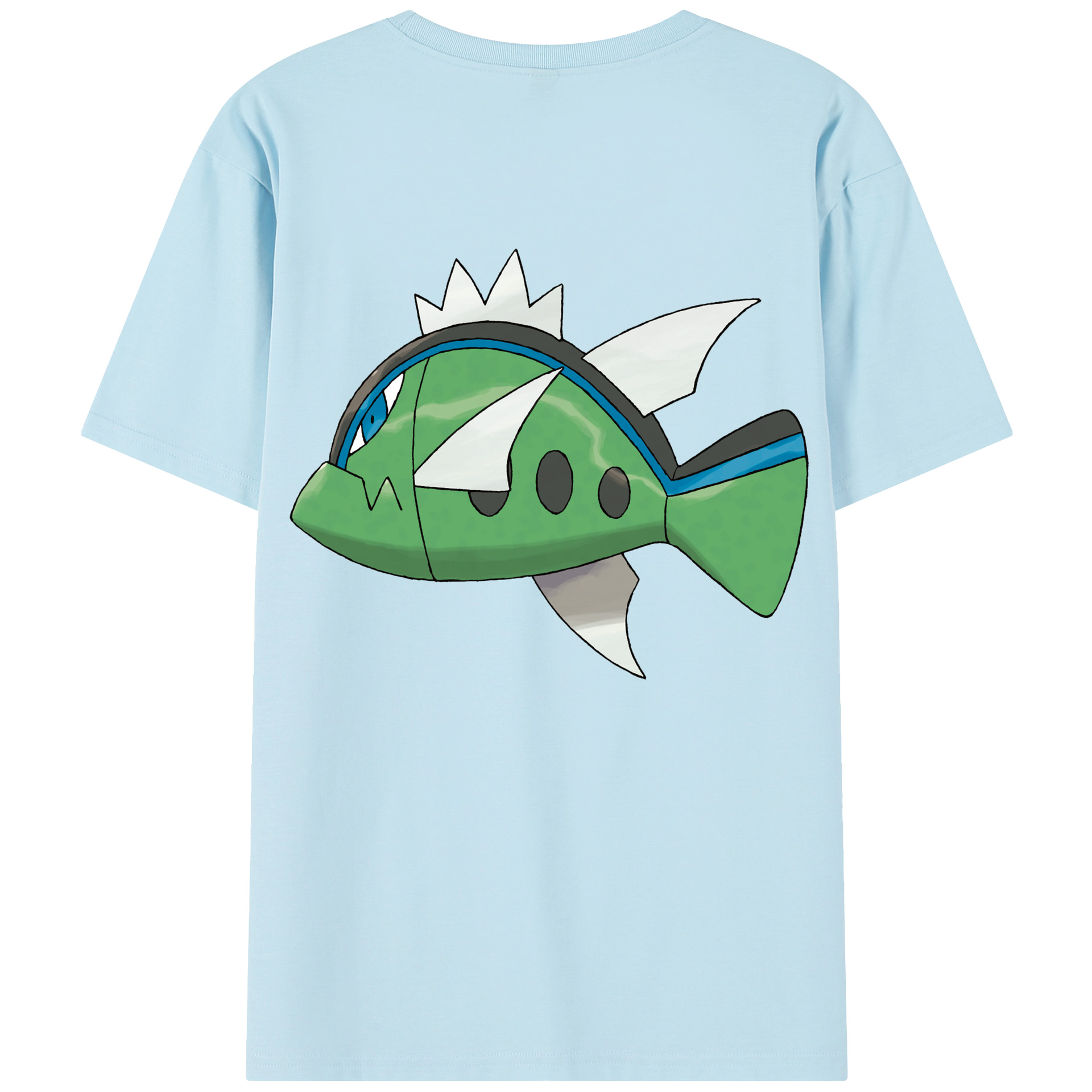 （画像用） ポケットモンスター Pokémon 綿100％半袖Tシャツ（背面プリント）